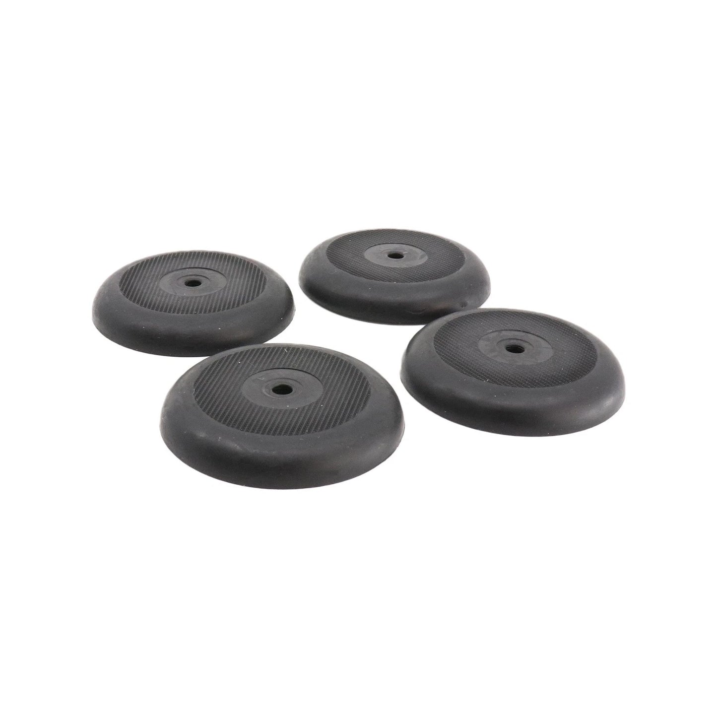 Surface Gard 50mm Black Rubber Bumper 4 Pack - Noise Reduction & Anti-Skid Design