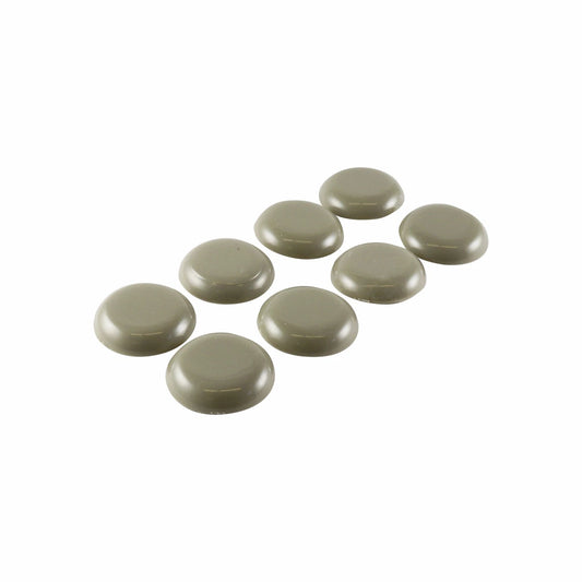 Surface Gard 25mm Round Self-Adhesive Sliders, 8 Pack - Easy Install, Durable, Floor Protection
