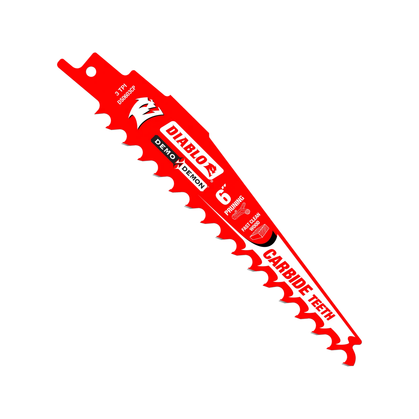 Diablo 6" Carbide Pruning & Clean Wood Saw Blade, Long Life, Fast Cuts