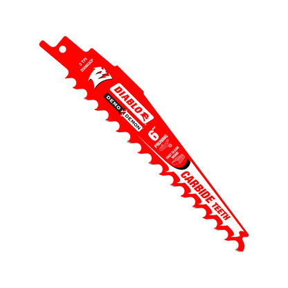 Diablo 6" Carbide Pruning & Clean Wood Saw Blade, Long Life, Fast Cuts