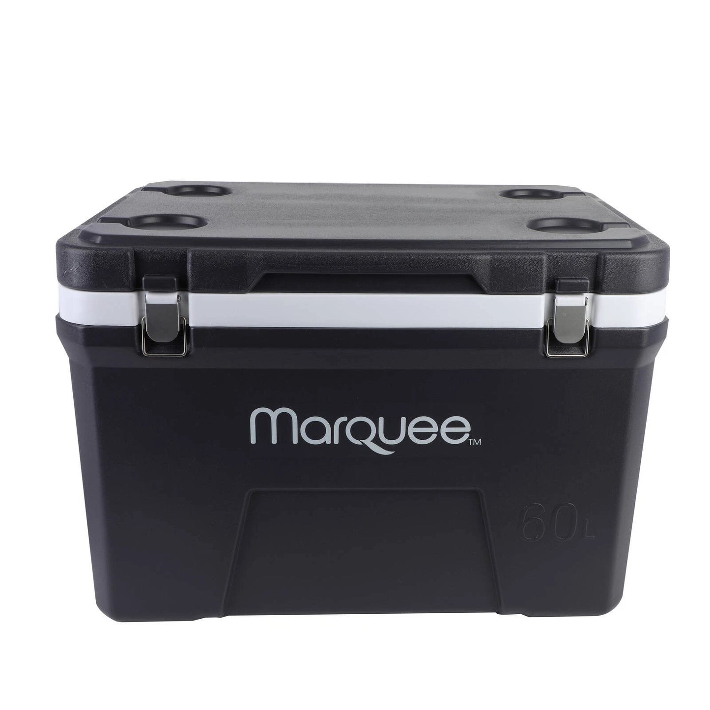 Marquee 60L Insulated Hard Cooler with Superior Insulation & Cup Holders