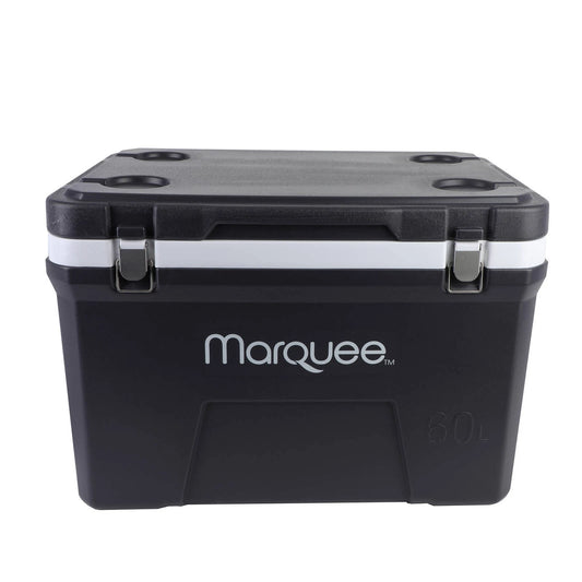 Marquee 60L Insulated Hard Cooler with Superior Insulation & Cup Holders