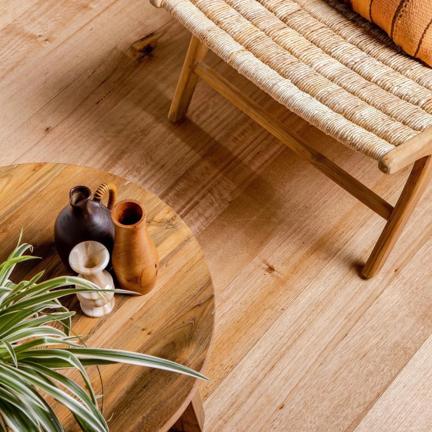 Feast Watson 4L Satin Timber Floor Varnish, Oil-Based, Durable, Low Odour, Interior Use