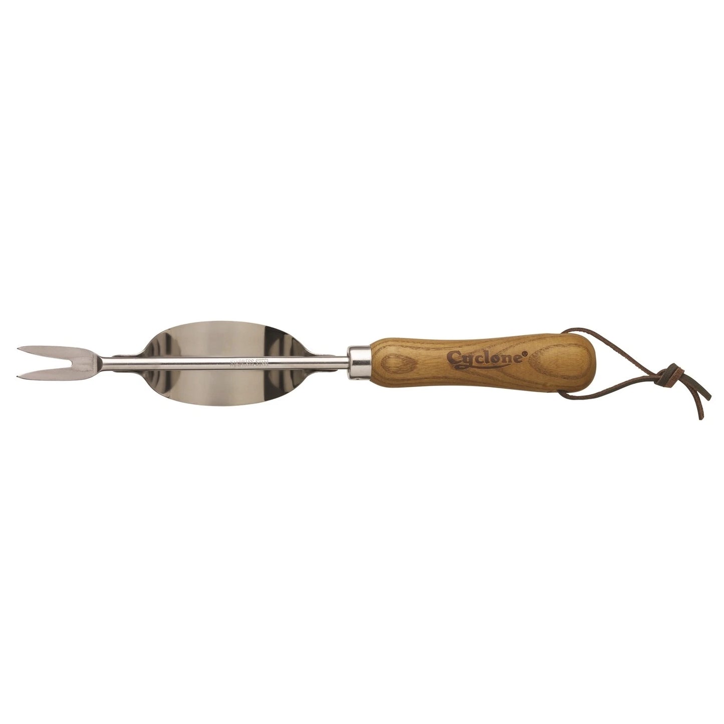 Cyclone Stainless Steel Weeder with Timber Handle & Lifetime Guarantee