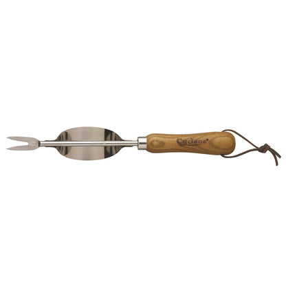 Cyclone Stainless Steel Weeder with Timber Handle & Lifetime Guarantee