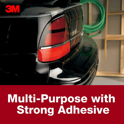 3M Red Duct Tape 48mm x 50.2m - Strong Adhesive, Water-Resistant, Versatile Use