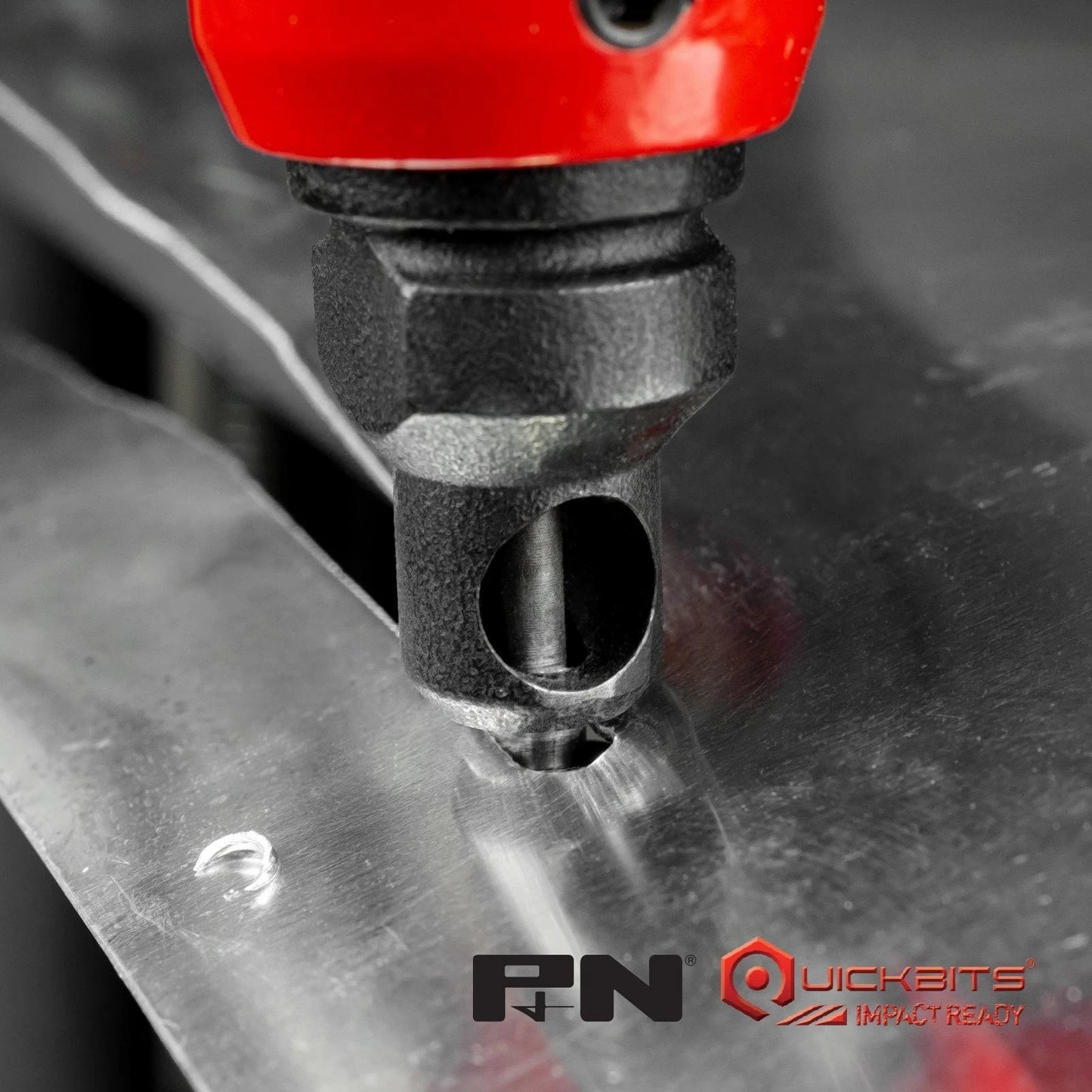 P&N 1/4" Shank Quickbit Nibbler Attachment for Sheet Materials Cutting