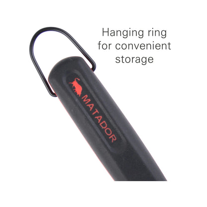 Matador Cooking Scraper - Ergonomic Handle, Stainless Steel Blade, Wide Angled Design