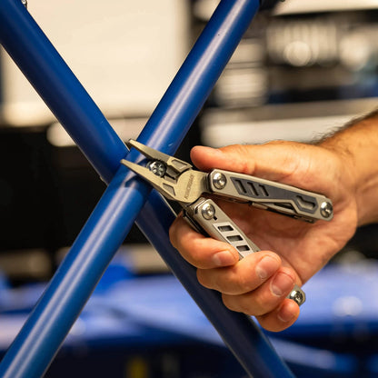 Kincrome 15 Function Multi-Tool, Stainless Steel, Locking Mechanism, Pocket Clip