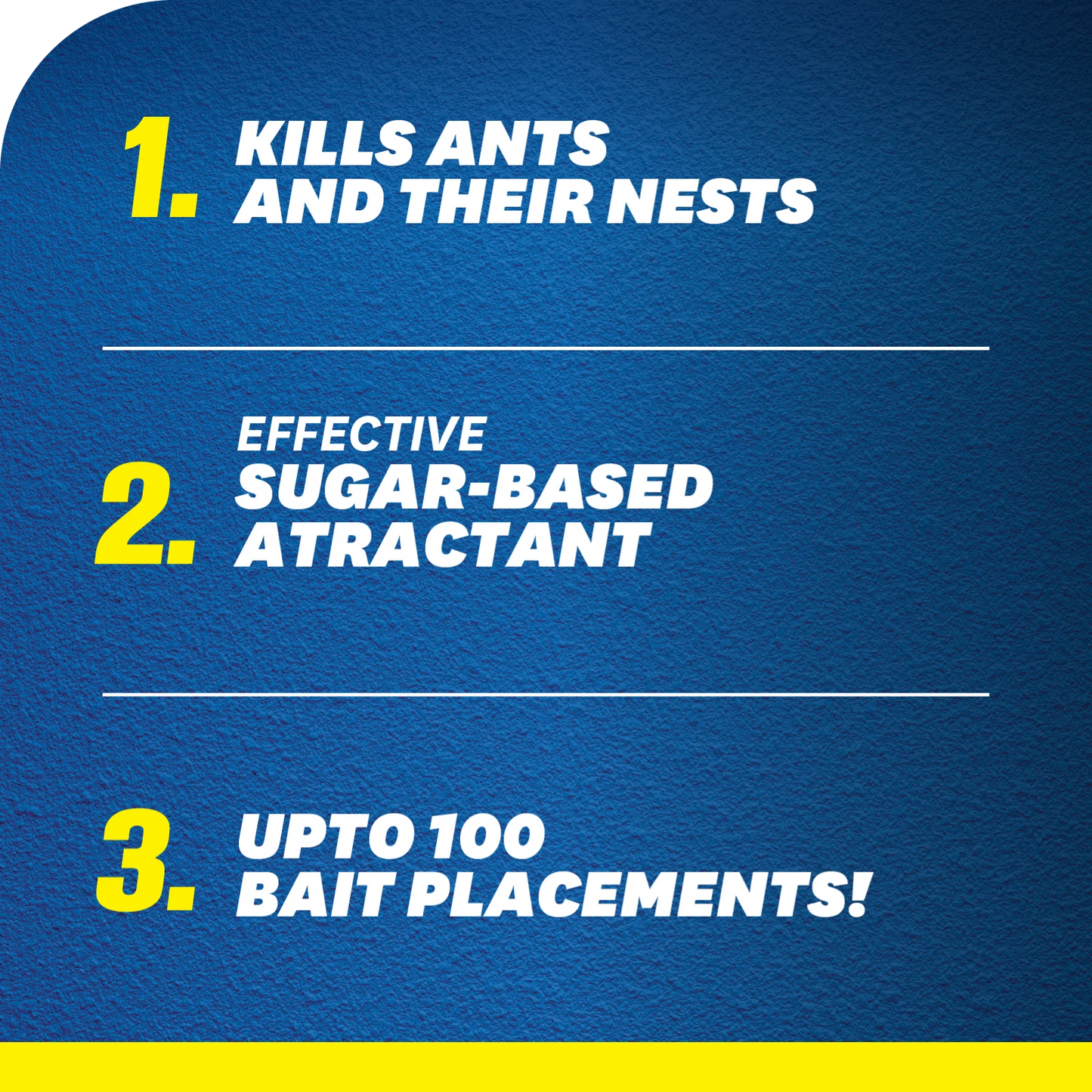 Yates Ant & Nest Killer Gel Bait 10g - Indoor/Outdoor, Sugar-Based, Professional Formula