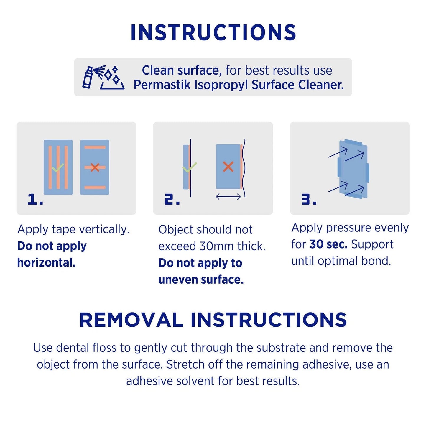 Permastik Removable Stik Dots 48 Pack, Clear, Acid-Free, Self-Adhesive, Versatile Mounting