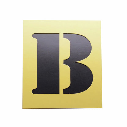 Sandleford 100mm Stencil Kit, 69mm Letters, Durable Cardboard, Weather Resistant