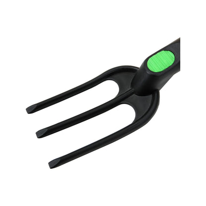 Saxon Hand Fork with Grip Handle - Durable Polypropylene, Ergonomic Design, Easy Storage