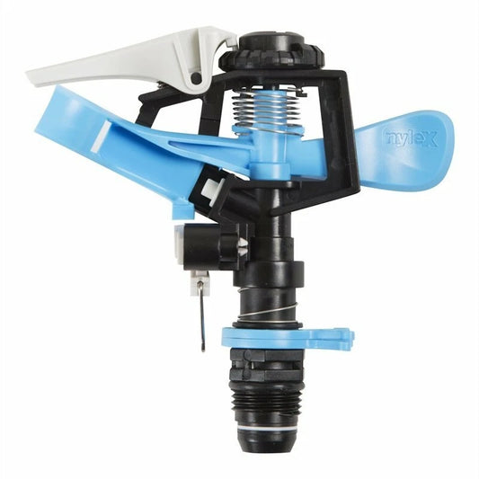 Nylex Impact Head Sprinkler - Adjustable Arc, Efficient Water Flow, UV Stabilised