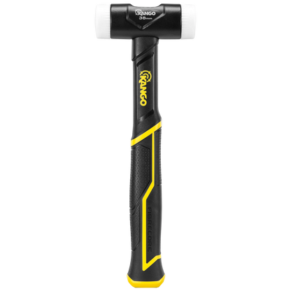 Kango 38mm Soft Face Mallet with Interchangeable Nylon Faces and Wedged Handle Design