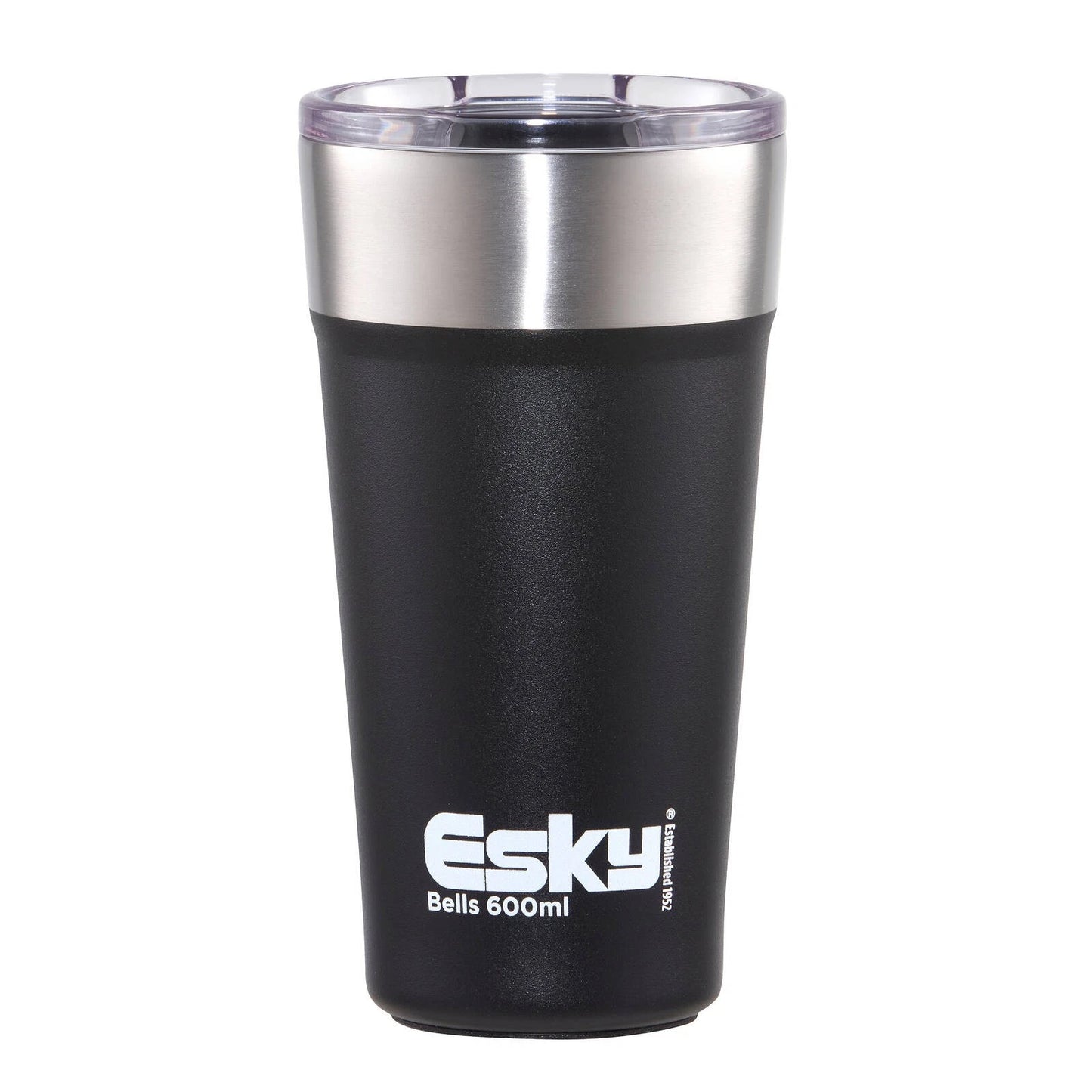 Esky 600ml Coffee Tumbler - Insulated Stainless Steel, Splashproof Lid, Built-in Bottle Opener