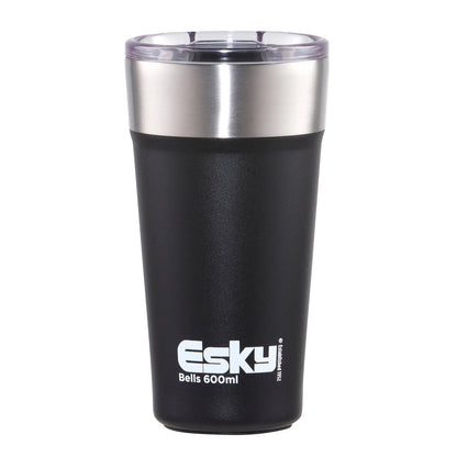 Esky 600ml Coffee Tumbler - Insulated Stainless Steel, Splashproof Lid, Built-in Bottle Opener