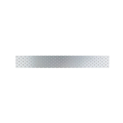 Carinya Galvanised Flat Plate 600x80x1mm Customisable DIY Bracket with Perforations