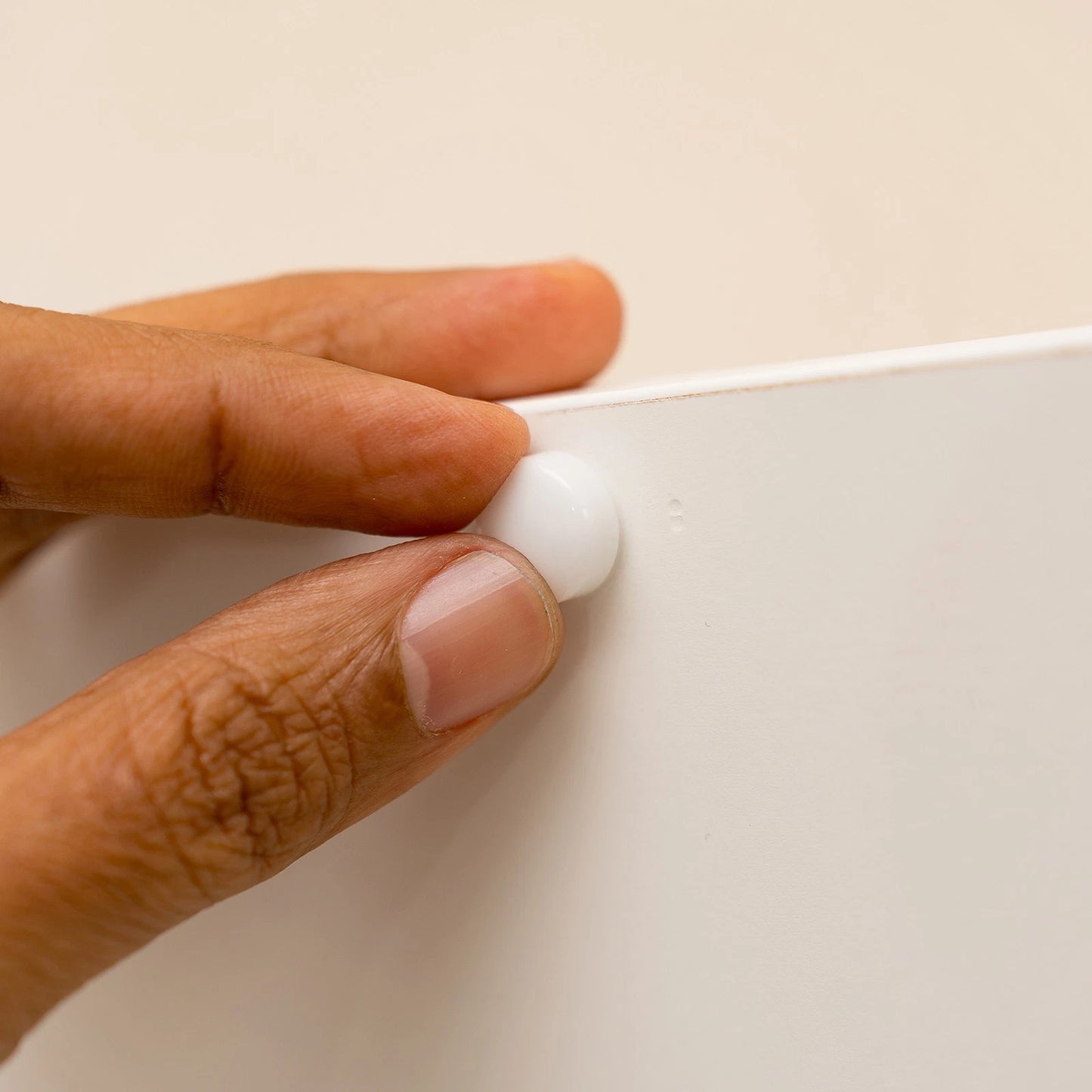 Taskmaster White Snap-On Screw Caps 12 Pack - Easy Install, Universal Fit, Elegant Finish