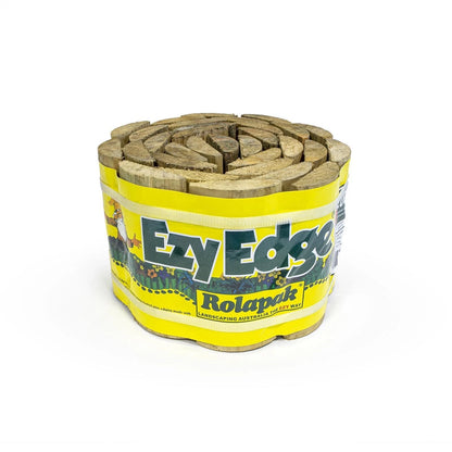 Rola Pak Treated Pine Ezy Edge Garden Edging 200mm x 2.8m - Easy Install, Rot Resistant