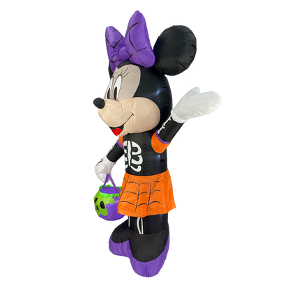 Disney 1.8m Inflatable Halloween Minnie with LED Lights for Indoor/Outdoor Use