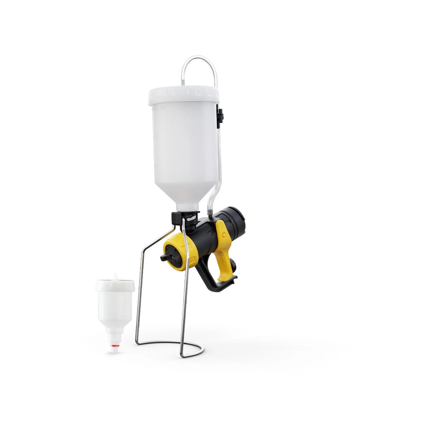 Wagner Gravity Feed Spray Attachment, Compact Design, 600ml Capacity, Adjustable Spray Patterns