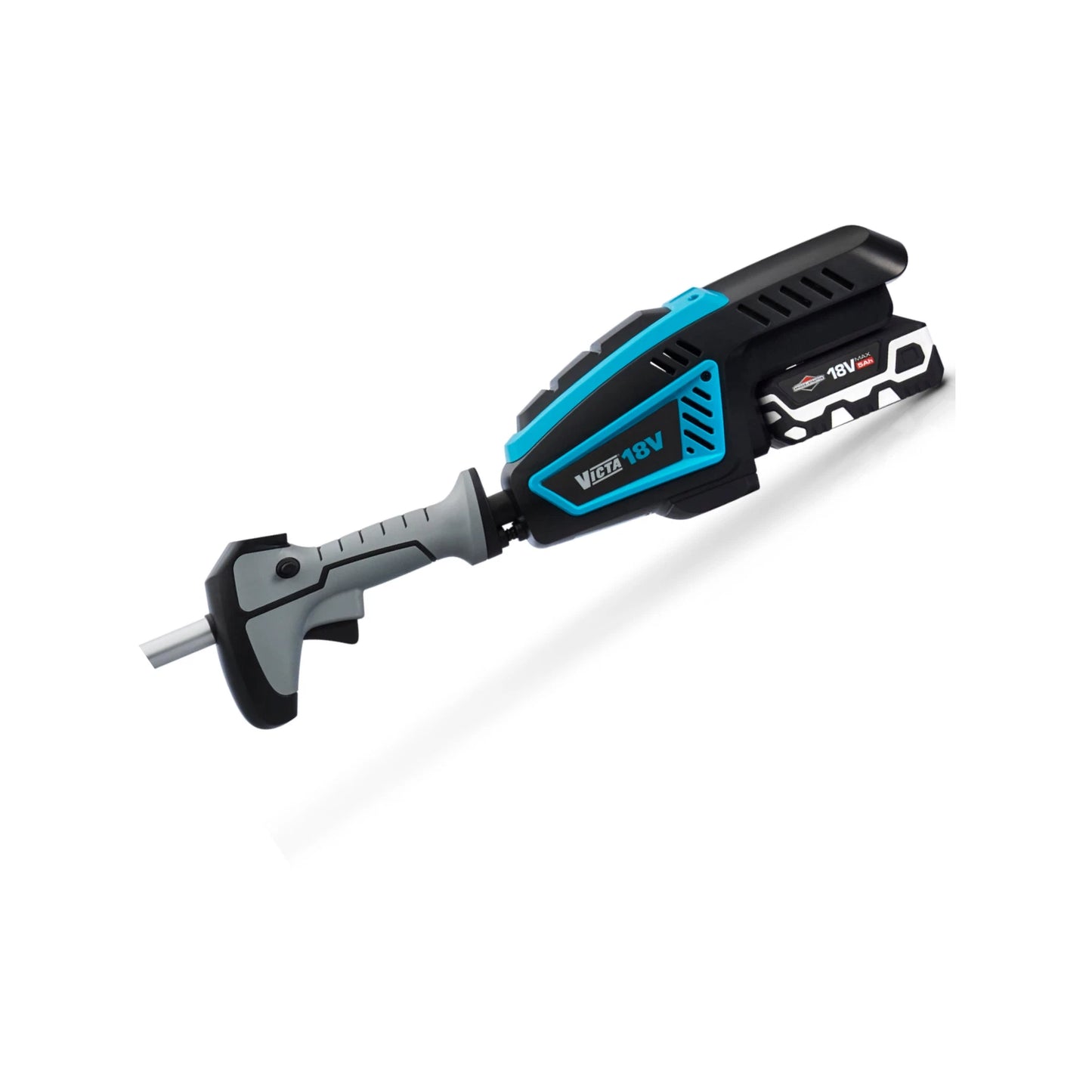 Victa 18V Cordless Line Trimmer Kit, 5.0Ah Battery & Charger, 330mm Cutting Width