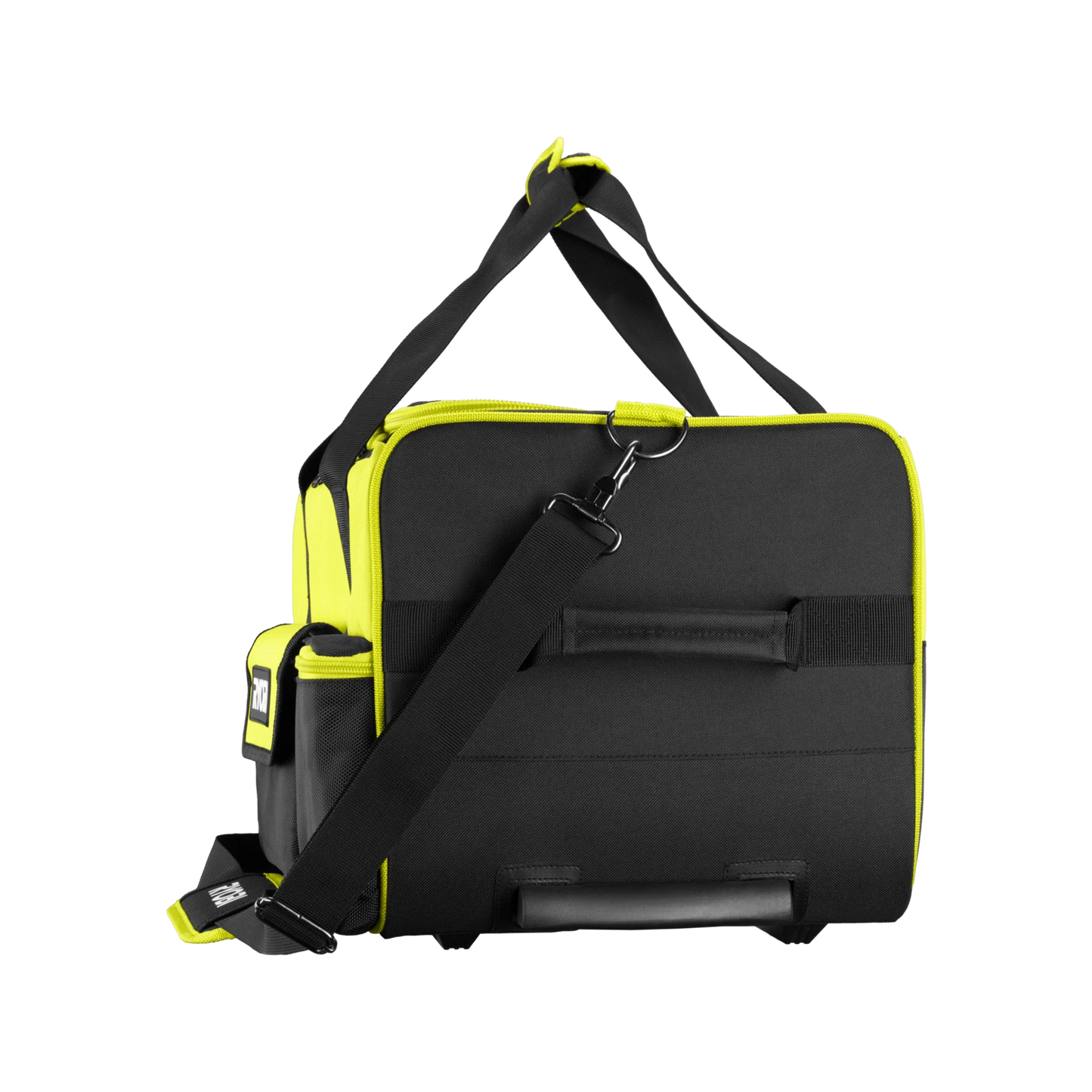 Ryobi 550mm Wheelie Tool Bag with Telescopic Handle, 17 Pockets, Durable Fabric