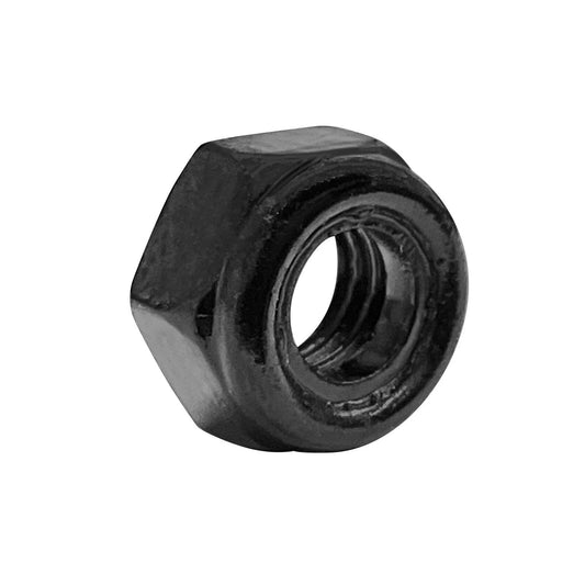 Pinnacle M4 Black Ruspert Nylon Lock Nut 10 Pack - Corrosion & Vibration Resistant
