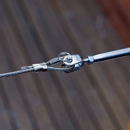 Taskmaster 3mm 316 Stainless Steel Rope Thimble - 12 pcs, Anti-Corrosive, Marine Grade