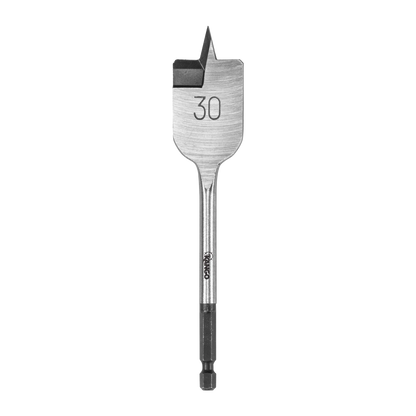 Kango 30mm Spade Bit, Wingless Design, ¼” Hex Shank, Multi Grind Edge