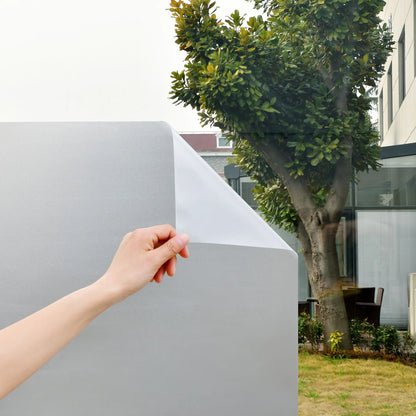 Embossed Frost Adhesive Film for Pillars 1.2x2.4m - Privacy, Light-Transmitting, Decorative Finish