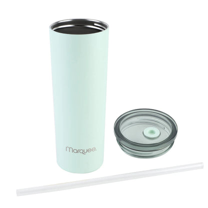 Marquee Mint Slim Tumbler 890ml with Straw, Insulated, Spill-Resistant, BPA-Free