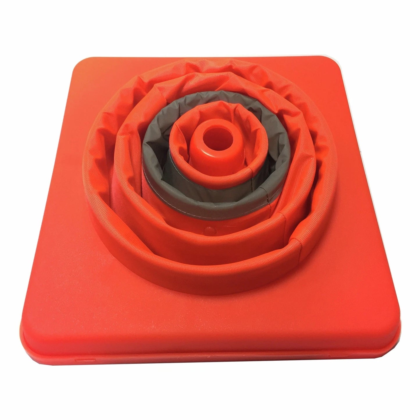 Brutus 420mm Retractable Safety Cone with Reflective Collar and Weighted Base