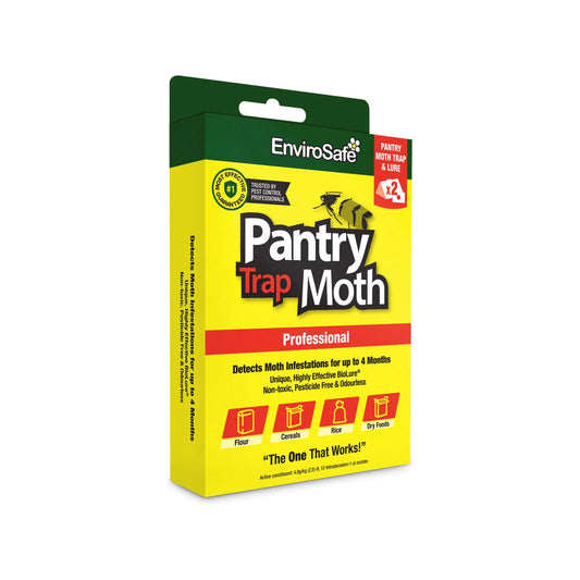 EnviroSafe Pantry Moth Trap 2 Pack - Pesticide-Free, Long-Lasting, Food Safe