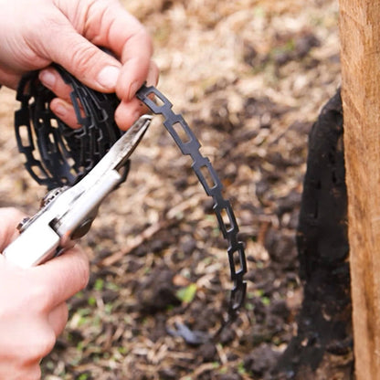 Jack 4m Heavy Duty Chain Plant Tie, Durable & Reusable, Adjustable Support for Indoor/Outdoor Use