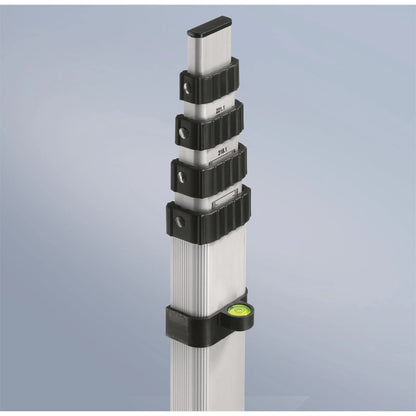 Bosch Professional 5m Laser Levelling Rod, Aluminium, Extendable, Waterproof, with Carrying Bag