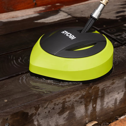Ryobi ¼” Pressure Washer Surface Cleaner with Rotating Jets for Streak-Free Cleaning