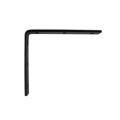 Carinya Heavy-Duty Black Angle Bracket 175x150mm, Stainless Steel, 100kg Load