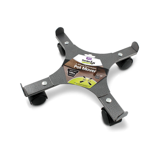 Jack Heavy Duty Extendable Pot Mover, 4 Wheels