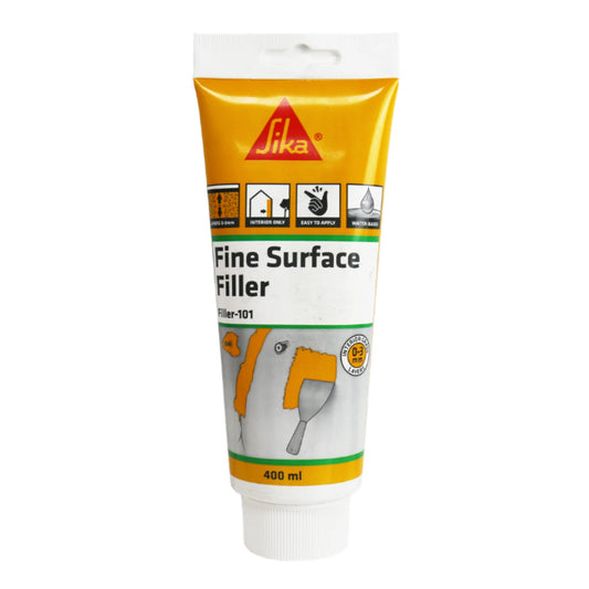 Sika 400ml White Filler-101 Fine Surface Filler, Quick Dry, Smooth Finish