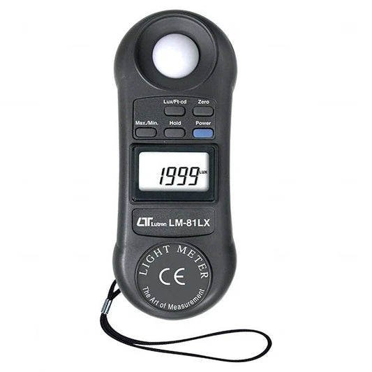 Lutron Light Meter - Portable, High-Precision, Lux/Feet-Candle Switch, 160g