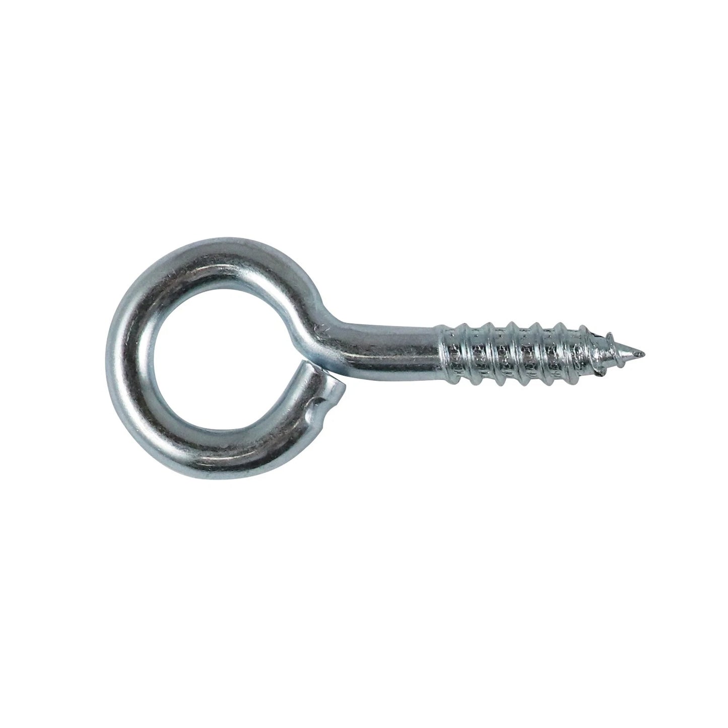 Everhang 20mm Zinc Plated Screw Eye Hooks Pack of 10 - Durable & Easy to Install