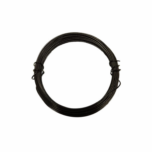 Everhang 10m Black Steel Hobby Wire - Versatile, Durable, Flexible for Crafts & Fastening