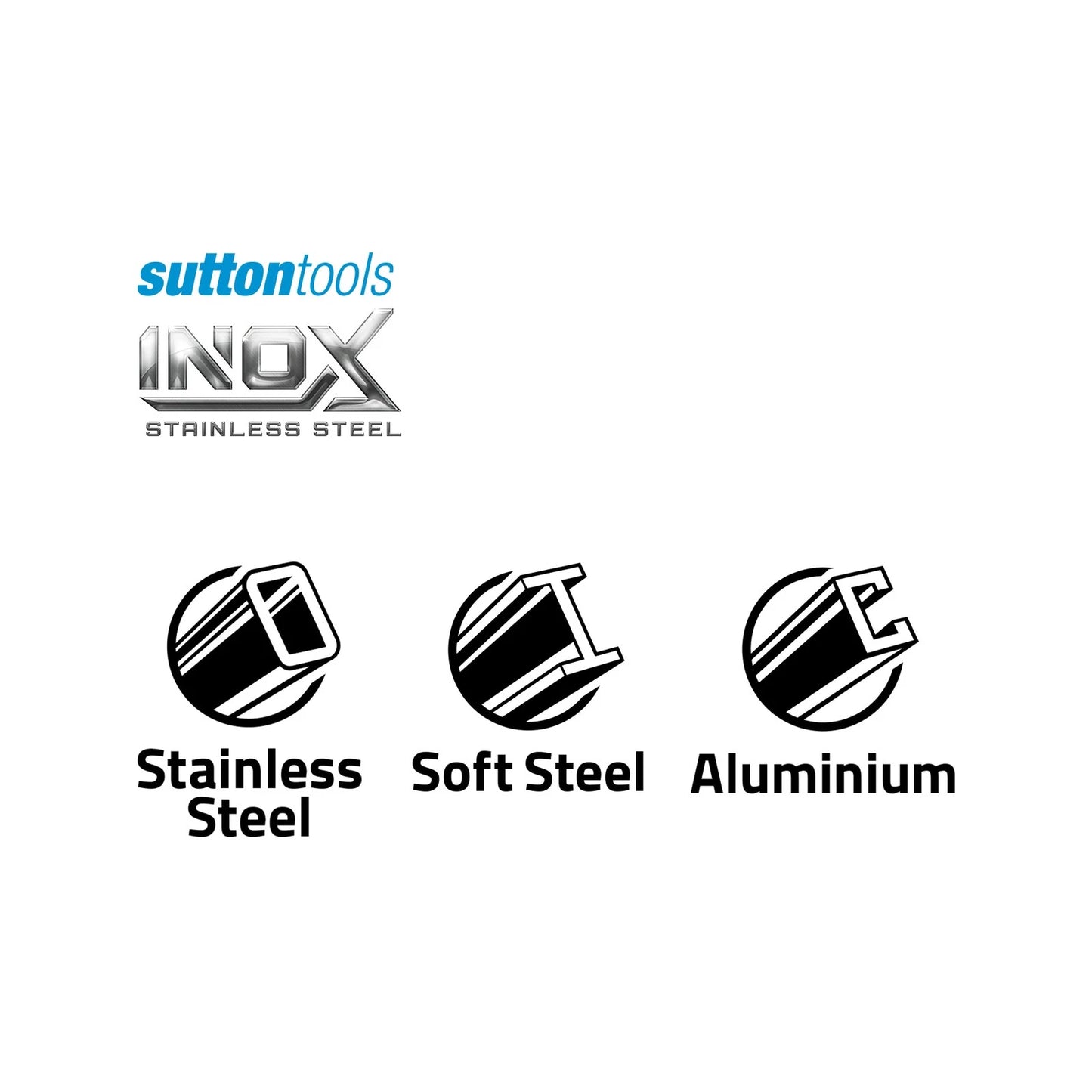 Sutton Tools 3.5mm INOX Stainless Steel Jobber Drill Bit, M2 HSS, Wear-Resistant, Extended Lifespan