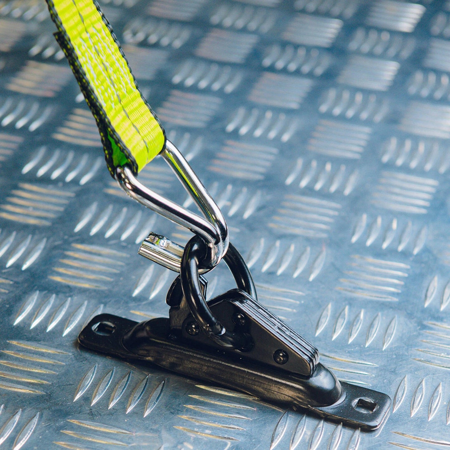 GRUNT E-Track Space Saver Single Black - 900kg Capacity, Easy Install, Cargo Management