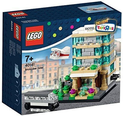 LEGO 40141 Bricktober Hotel | Exclusive Minifigures & Accessories