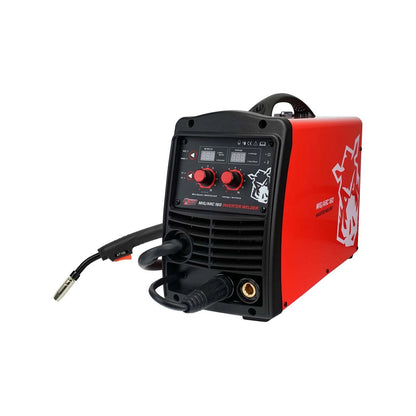 Full Boar MIG Arc Inverter Welder 160A IGBT, Gas/Gasless, Thermal Protection