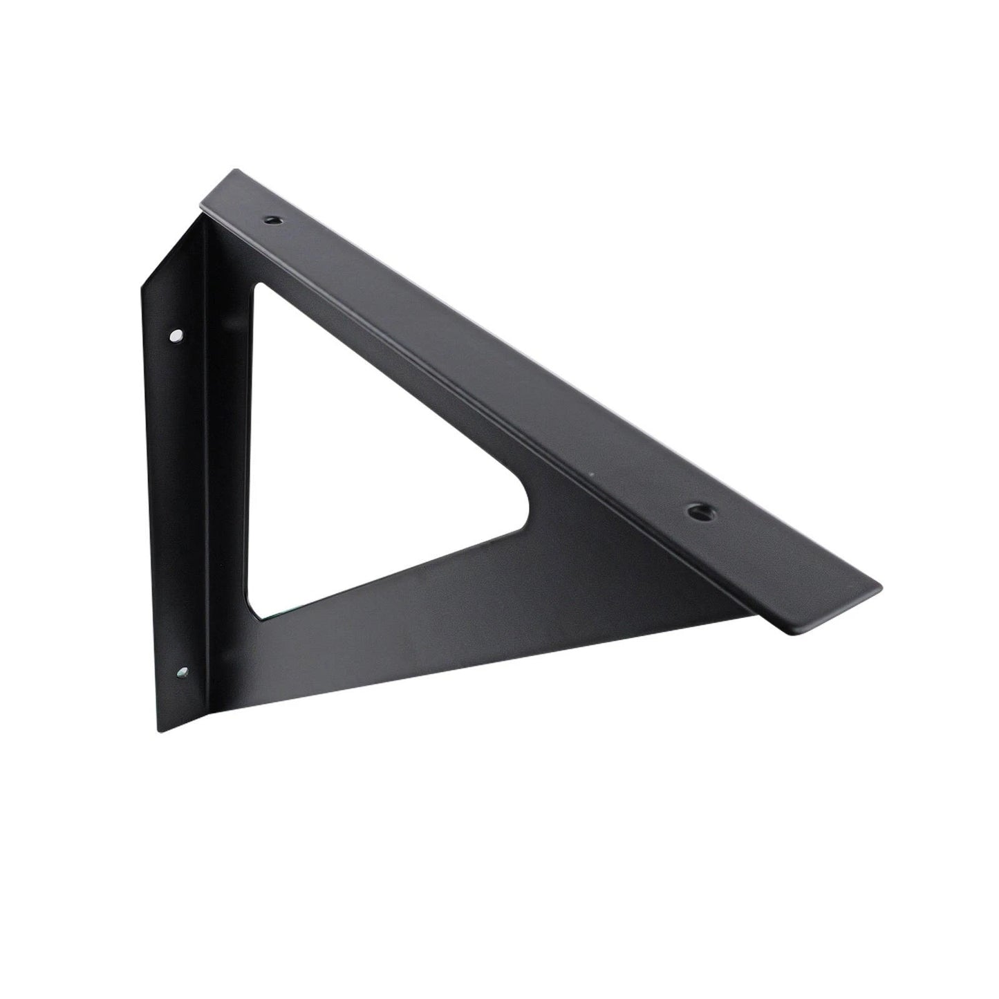 Carinya Black Triangle Stayed Bracket 240x240mm, 100kg Load, Indoor/Outdoor Use