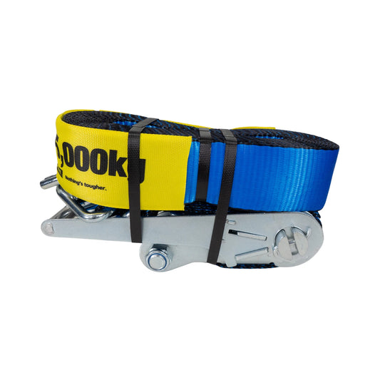 GRUNT Extreme 75mm x 10m Heavy-Duty Ratchet Tie Down for Secure Cargo Transport
